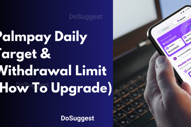 Palmpay Daily Target & Withdrawal Limit (How To Upgrade)